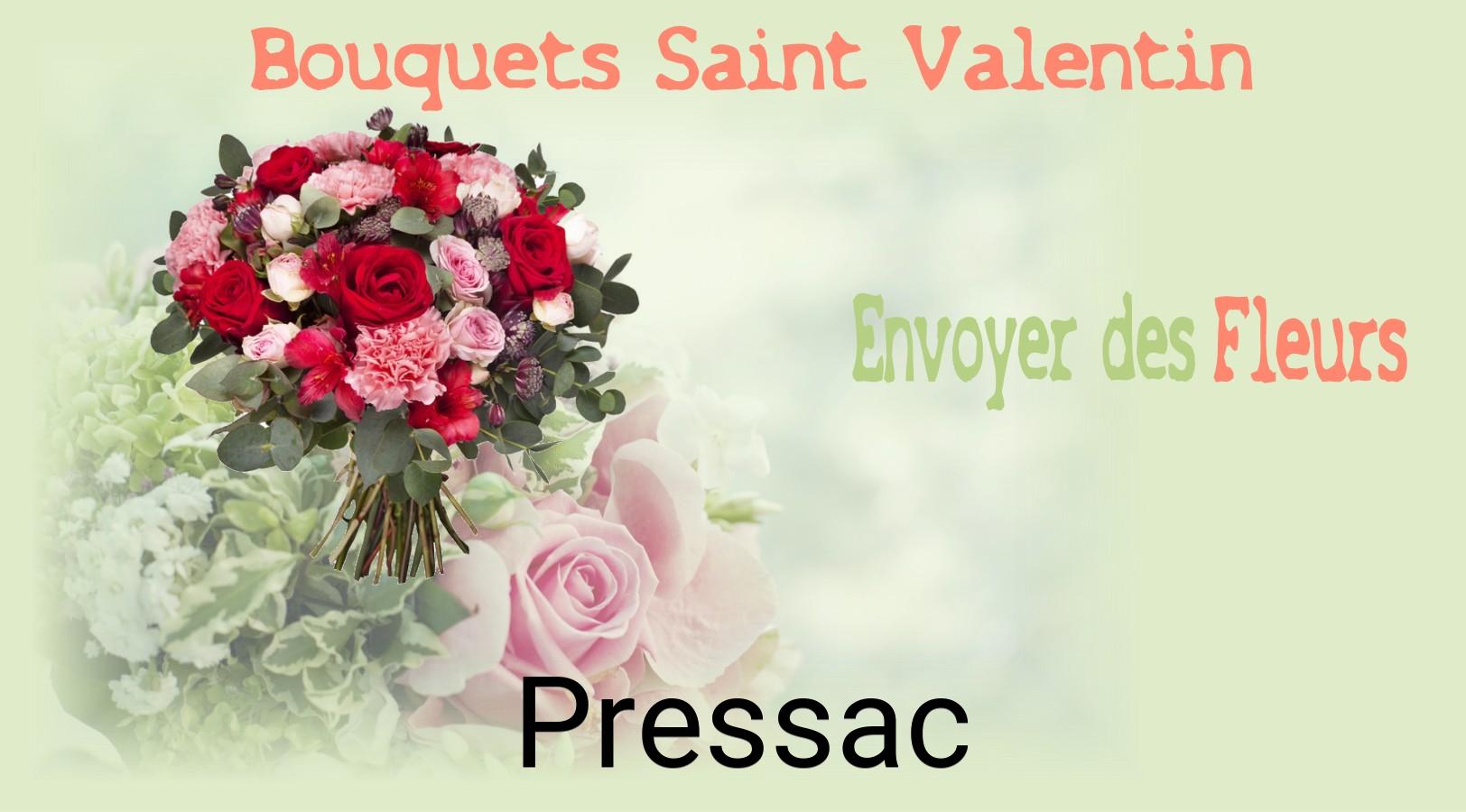 Roses de Saint-Valentin livrées à Pressac